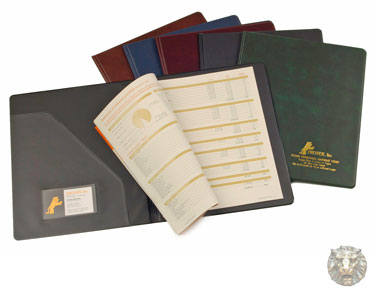 #912 Lincoln, Single Portfolio, Hard Cover, Document Presentation Holder