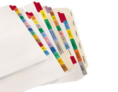 Pro-Tek, Inc. Custom Printed Index Tabs