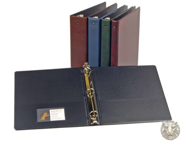 #1805 ½ Inch Binders, Customization, Presentation Binder, Customizable, Foil Imprint Option