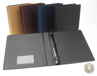 #1810B 1 Inch Bravo! Binders, Customization, Presentation Binder, Customizable, Foil Imprint Option